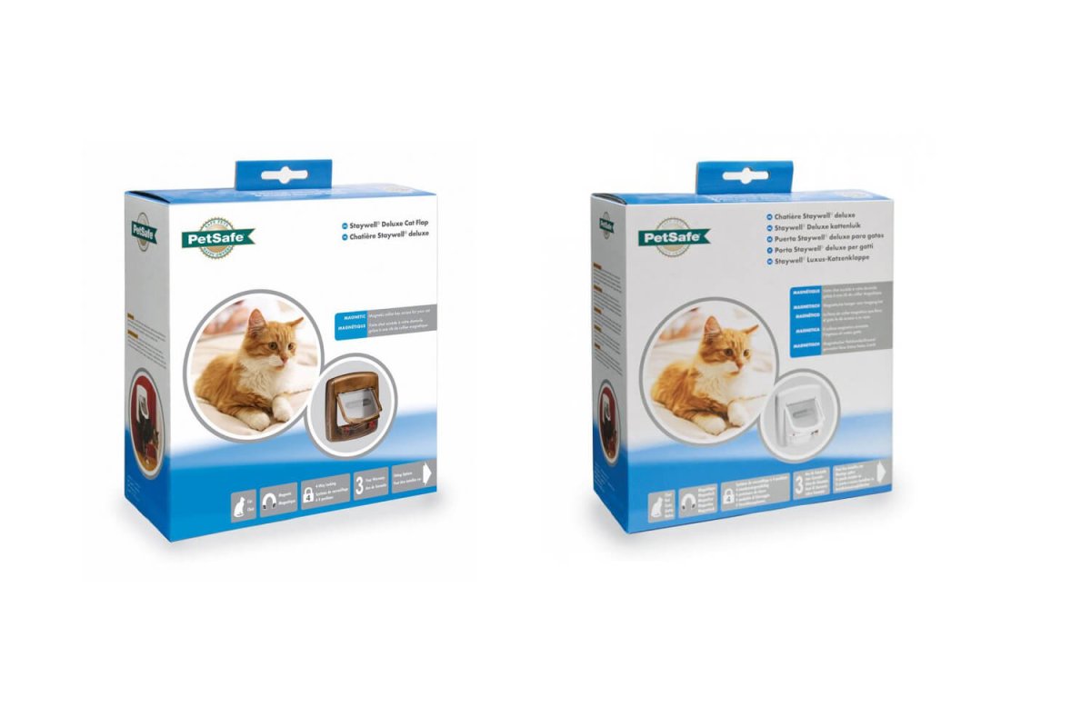 PetSafe 400 serie magnetisch dierenluik – Bruin - Afbeelding 3