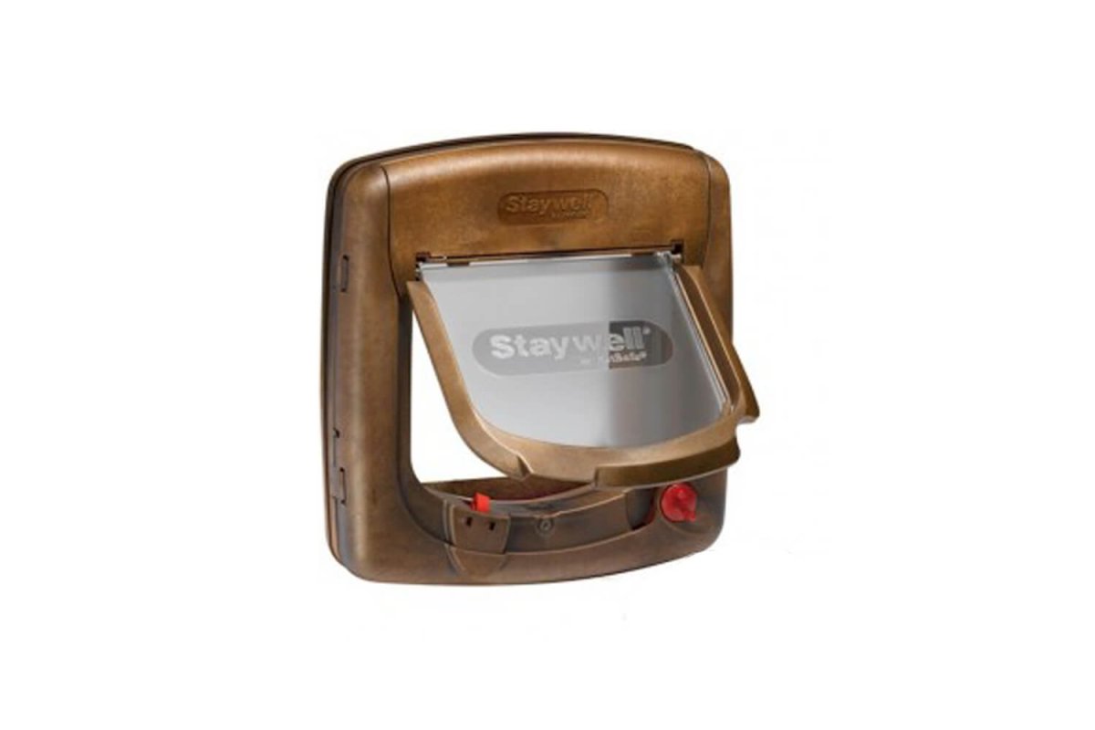 PetSafe 400 serie magnetisch dierenluik – Bruin - Afbeelding 2
