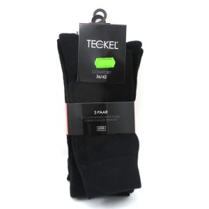 Teckel Comfort sok badstof voetzool – 3 paar